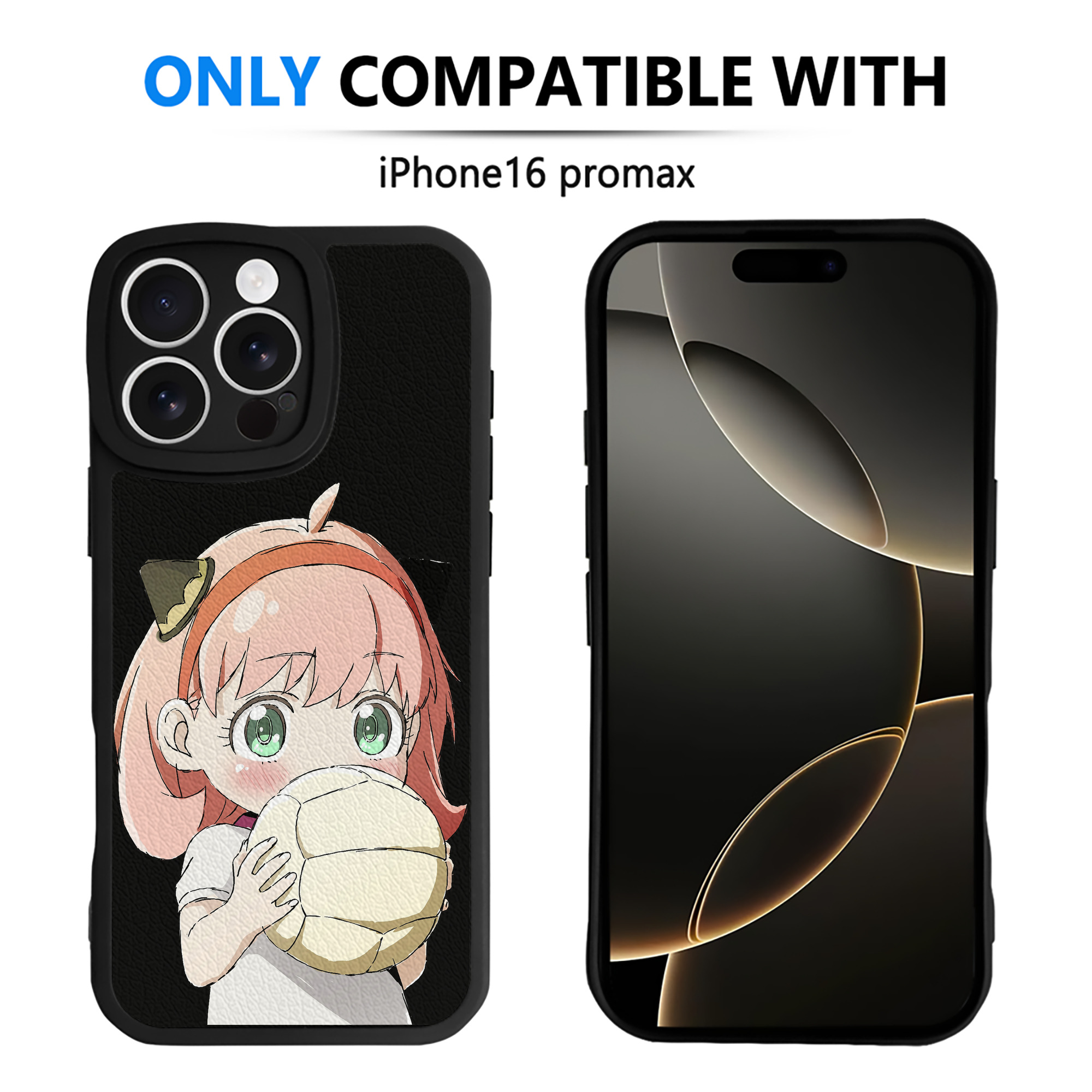 （画像用） SPY×FAMILY间谍家家酒 【iPhone 16シリーズ対応】シリコンスマホケース（レザー調） 材質：シリコン